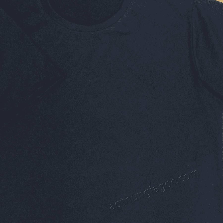 Áo Thun Cotton 4 Chiều 65/35 Màu Đen